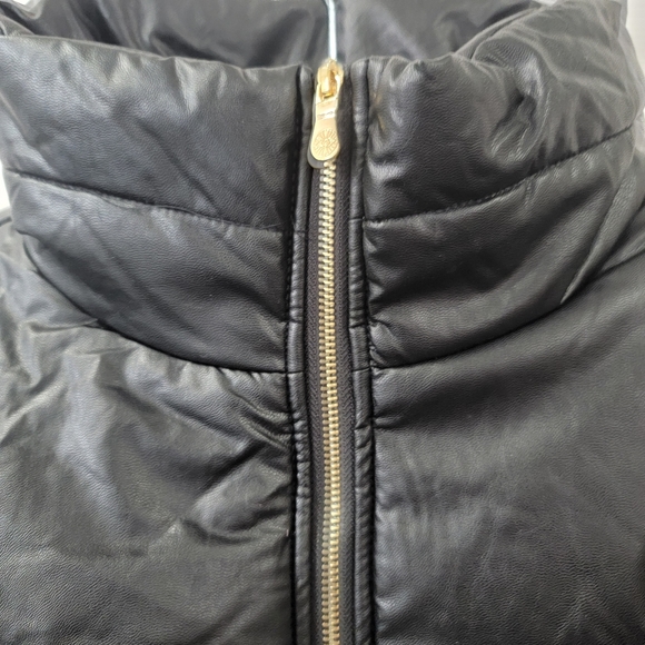 Sofia Jeans by S VERGARA Women's  Chevron stitched  puffer jacket /Black - Picture 4 of 10